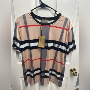 Burberry XL mens designer shirt NEW